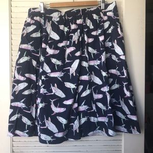 Shark skirt from ModCloth label
